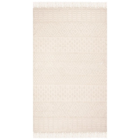 Safavieh 5 x 8 ft. Natura Hand Loomed Rectangle Rug, Ivory NAT852B-5